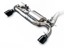 AWE Touring Edition Axle-back Exhaust for BMW F22 M235i / M240i - Diamond Black Tips (102mm)-1
