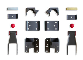 MaxTrac 07-15 GM C/K1500 2WD/4WD 3-4in Rear Adj. Lowering Flip Kit