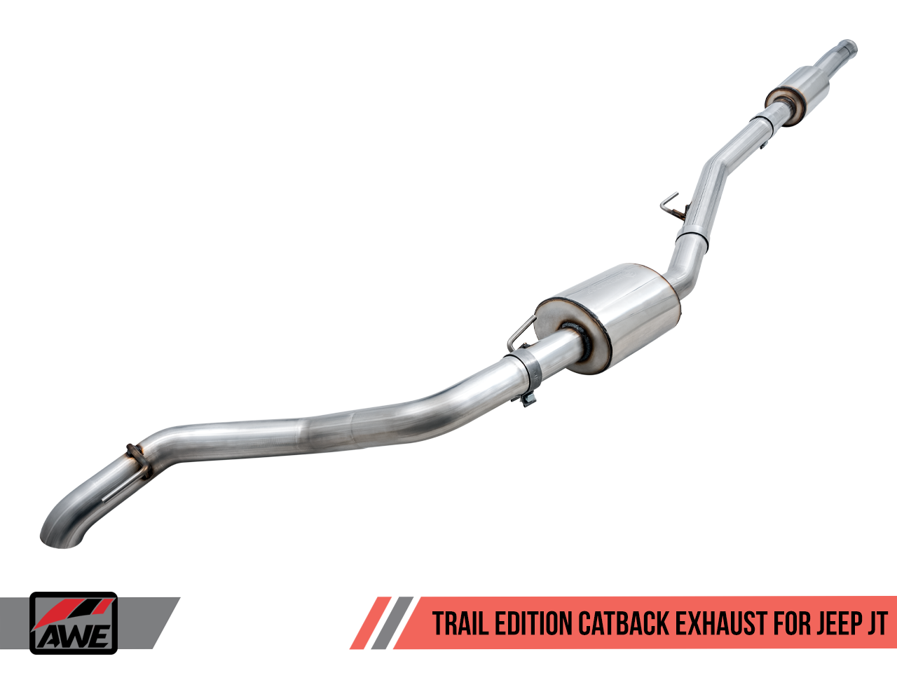 AWE Trail Edition Catback Exhaust for Jeep JT 3.6L