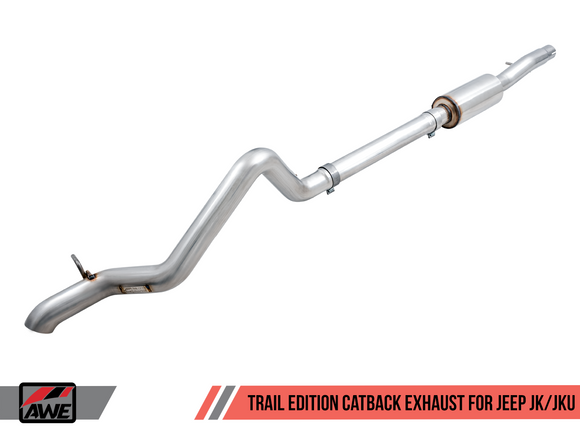 AWE Trail Edition Catback Exhaust for Jeep JK/JKU 3.6L