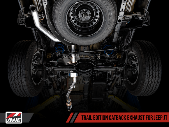 AWE Trail Edition Catback Exhaust for Jeep JT 3.6L