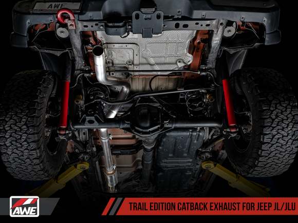 AWE Trail Edition Catback Exhaust for Jeep JL/JLU 3.6L