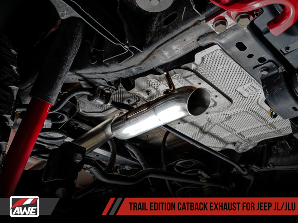 AWE Trail Edition Catback Exhaust for Jeep JL/JLU 3.6L