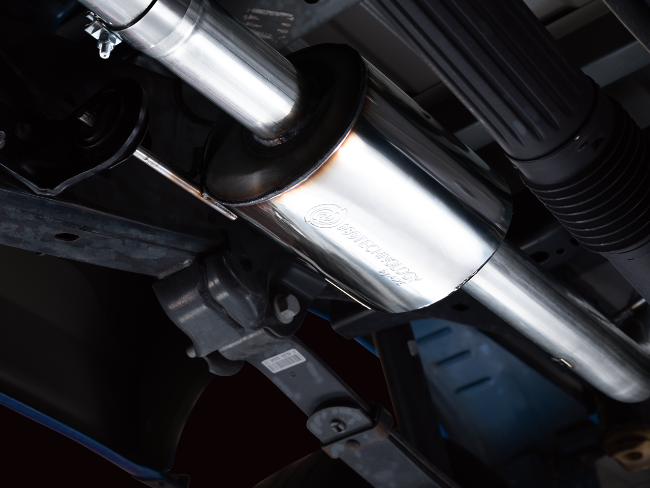 AWE 0FG Dual Side Exit Exhaust for '21+ Ford F-150 - 4.5" Chrome Silver Tips - 0