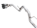 AWE 0FG Dual Side Exit Exhaust for '21+ Ford F-150 - 4.5" Diamond Black Tips-2