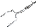AWE 0FG Catback Split Rear Exit Exhaust for 4th Gen Silverado/Sierra 1500 6.2L (With Bumper Cutouts) - OE Tips-1
