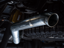 AWE 0FG Catback Exhaust for Silverado ZR2/Sierra AT4X - Dual Bashguard (no tips)-7