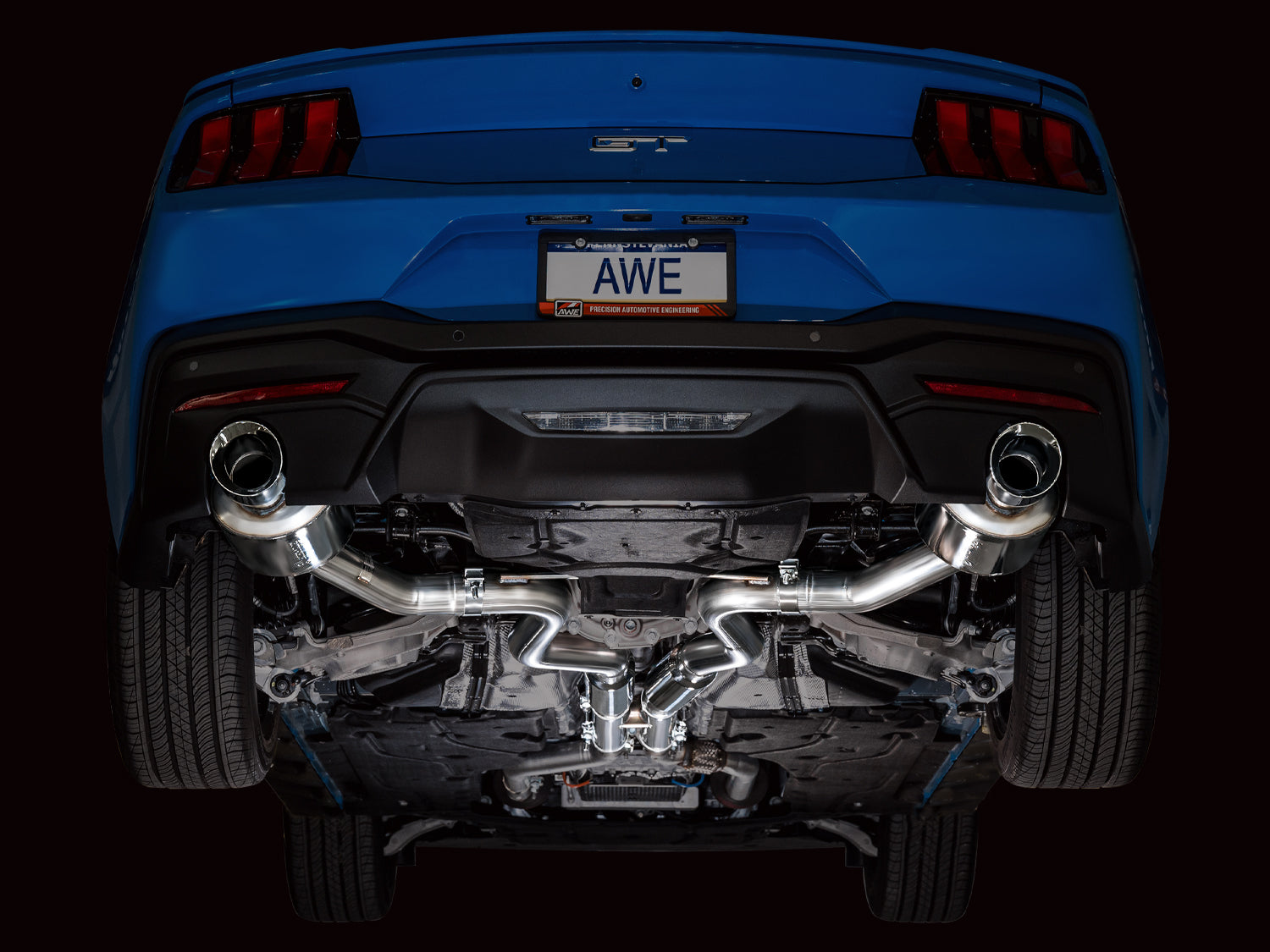 AWE EXHAUST SUITE FOR S650 MUSTANG DUAL TIP GT