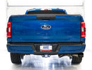 AWE 0FG Dual Side Exit Exhaust for Ford F-150 Regular Cab - 4.5" Diamond Black Tips-4