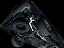 AWE 0FG Dual Side Exit Exhaust for Ford F-150 Regular Cab - 4.5" Diamond Black Tips-7