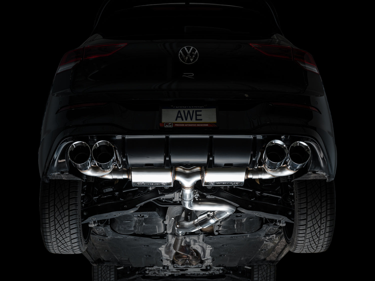 AWE EXHAUST SUITE FOR MK8 VOLKSWAGEN GOLF R