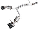 AWE Touring Edition Catback Exhaust for '22+ Porsche Macan 2.9TT - Diamond Black Tips-1