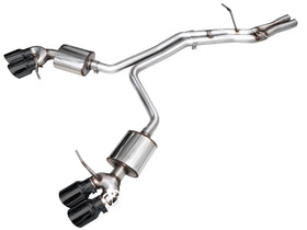 AWE Touring Edition Catback Exhaust for '22+ Porsche Macan 2.9TT - Diamond Black Tips