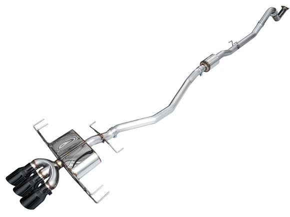 AWE Touring Edition Exhaust for DE5 Integra Type-S - Triple Diamond Black Tips