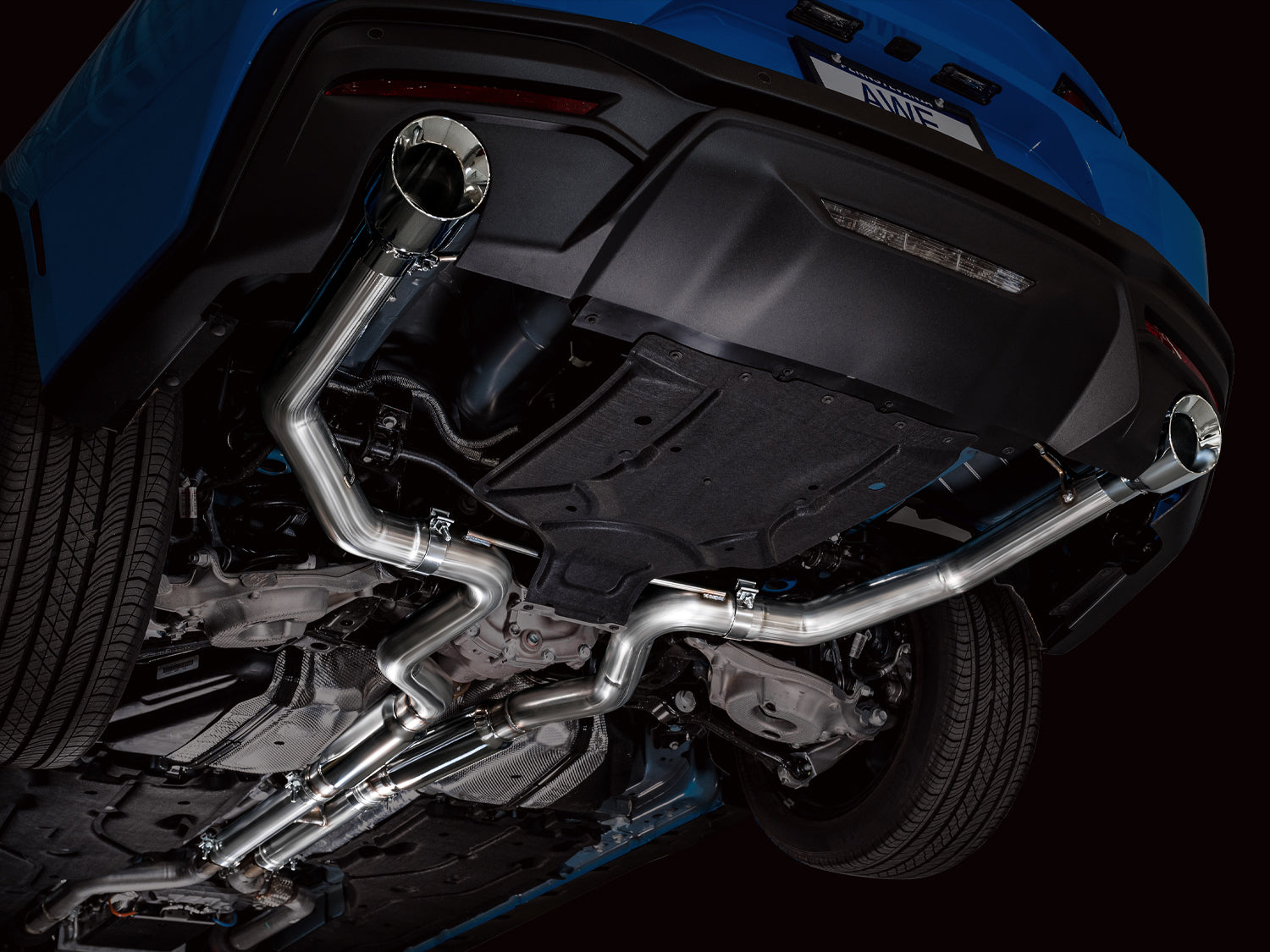 AWE EXHAUST SUITE FOR S650 MUSTANG DUAL TIP GT