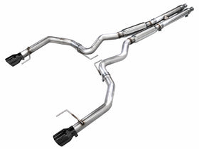 AWE EXHAUST SUITE FOR S650 MUSTANG DUAL TIP GT - 0
