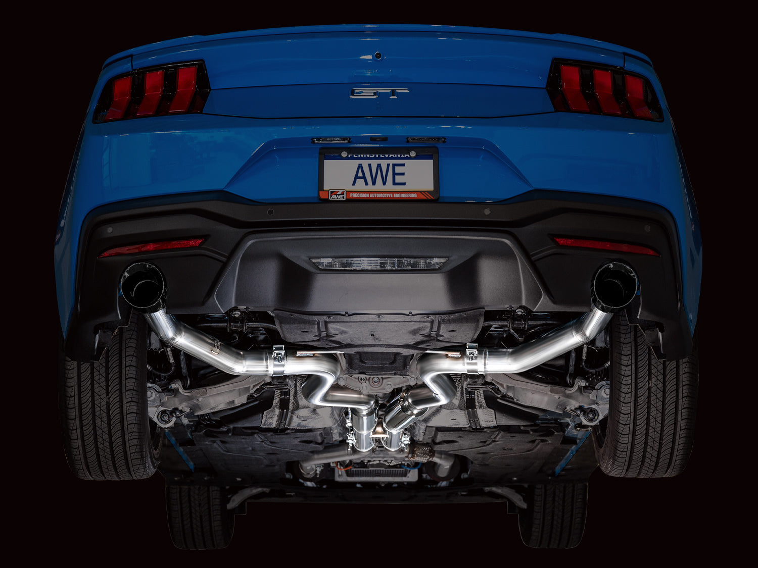 AWE EXHAUST SUITE FOR S650 MUSTANG DUAL TIP GT