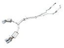 AWE Touring Edition Exhaust for Audi B9 S5 Sportback - Non-Resonated - Chrome Silver 102mm Tips-1