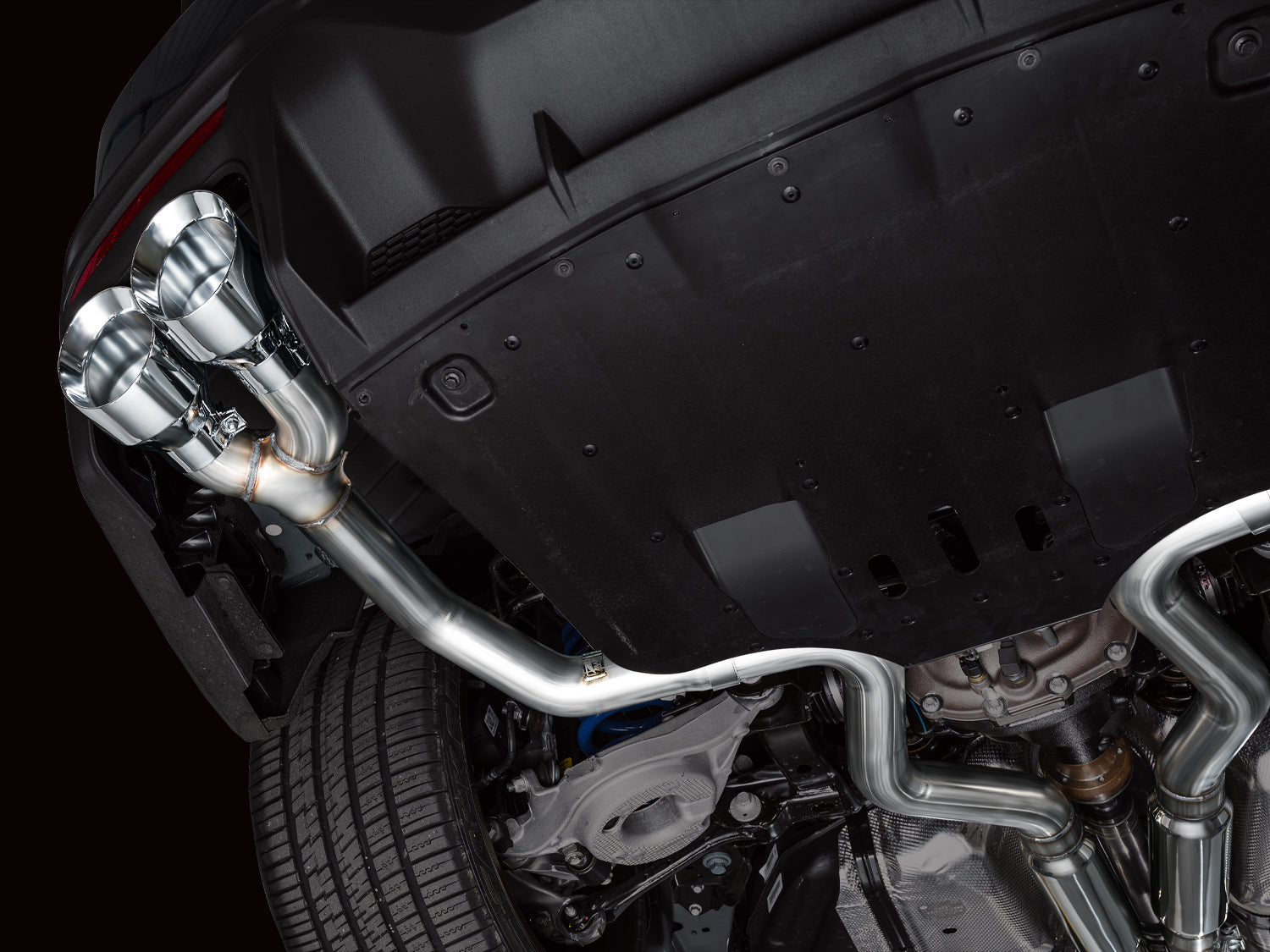 AWE EXHAUST SUITE FOR S650 MUSTANG DARK HORSE