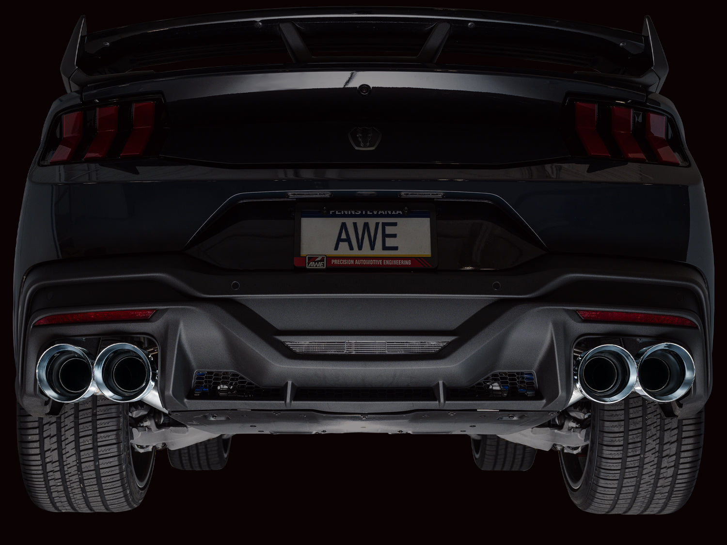 AWE EXHAUST SUITE FOR S650 MUSTANG DARK HORSE