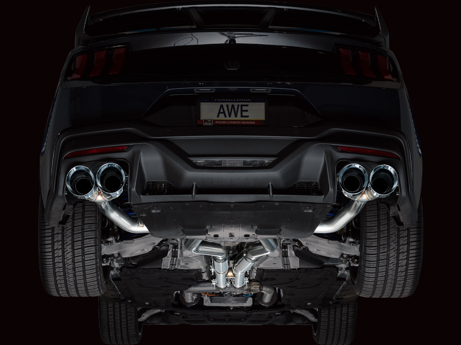 AWE EXHAUST SUITE FOR S650 MUSTANG DARK HORSE