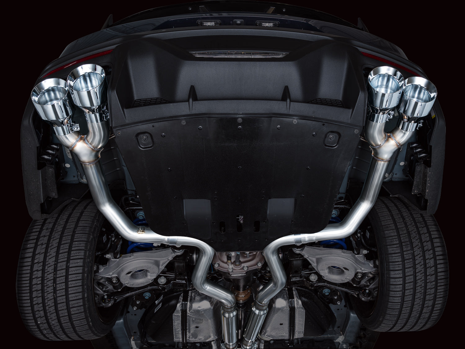 AWE EXHAUST SUITE FOR S650 MUSTANG DARK HORSE