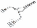 AWE EXHAUST SUITE FOR S650 MUSTANG QUAD TIP GT-4