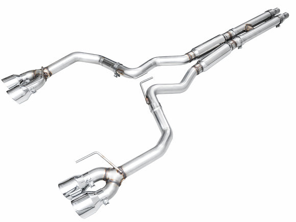 AWE EXHAUST SUITE FOR S650 MUSTANG QUAD TIP GT