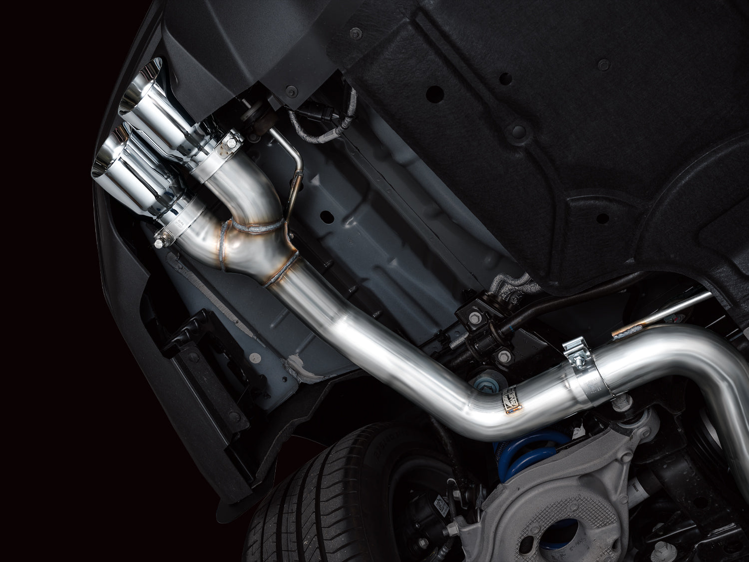 AWE EXHAUST SUITE FOR S650 MUSTANG QUAD TIP GT