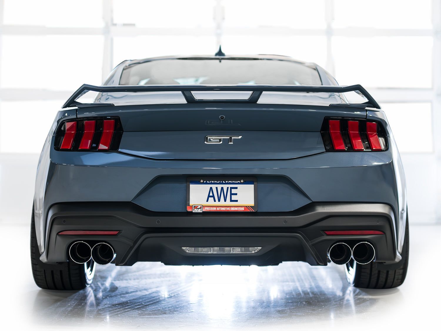 AWE EXHAUST SUITE FOR S650 MUSTANG QUAD TIP GT