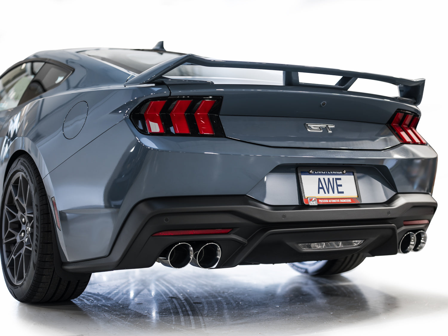 AWE EXHAUST SUITE FOR S650 MUSTANG QUAD TIP GT