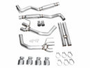 AWE EXHAUST SUITE FOR S650 MUSTANG QUAD TIP GT-17