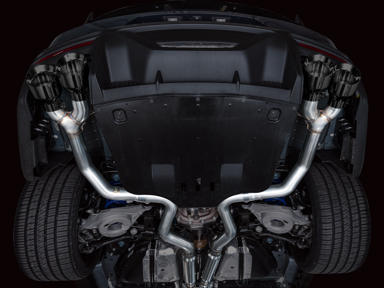 AWE EXHAUST SUITE FOR S650 MUSTANG DARK HORSE