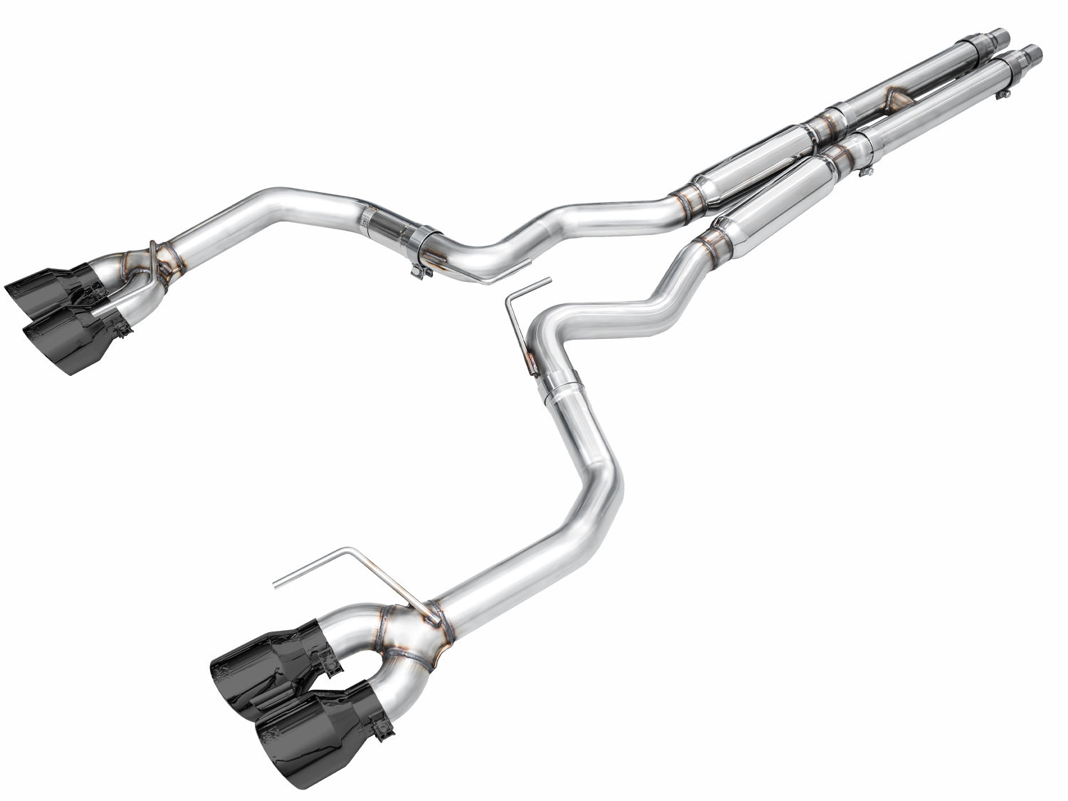 AWE EXHAUST SUITE FOR S650 MUSTANG QUAD TIP GT