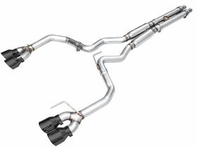 AWE EXHAUST SUITE FOR S650 MUSTANG QUAD TIP GT - 0