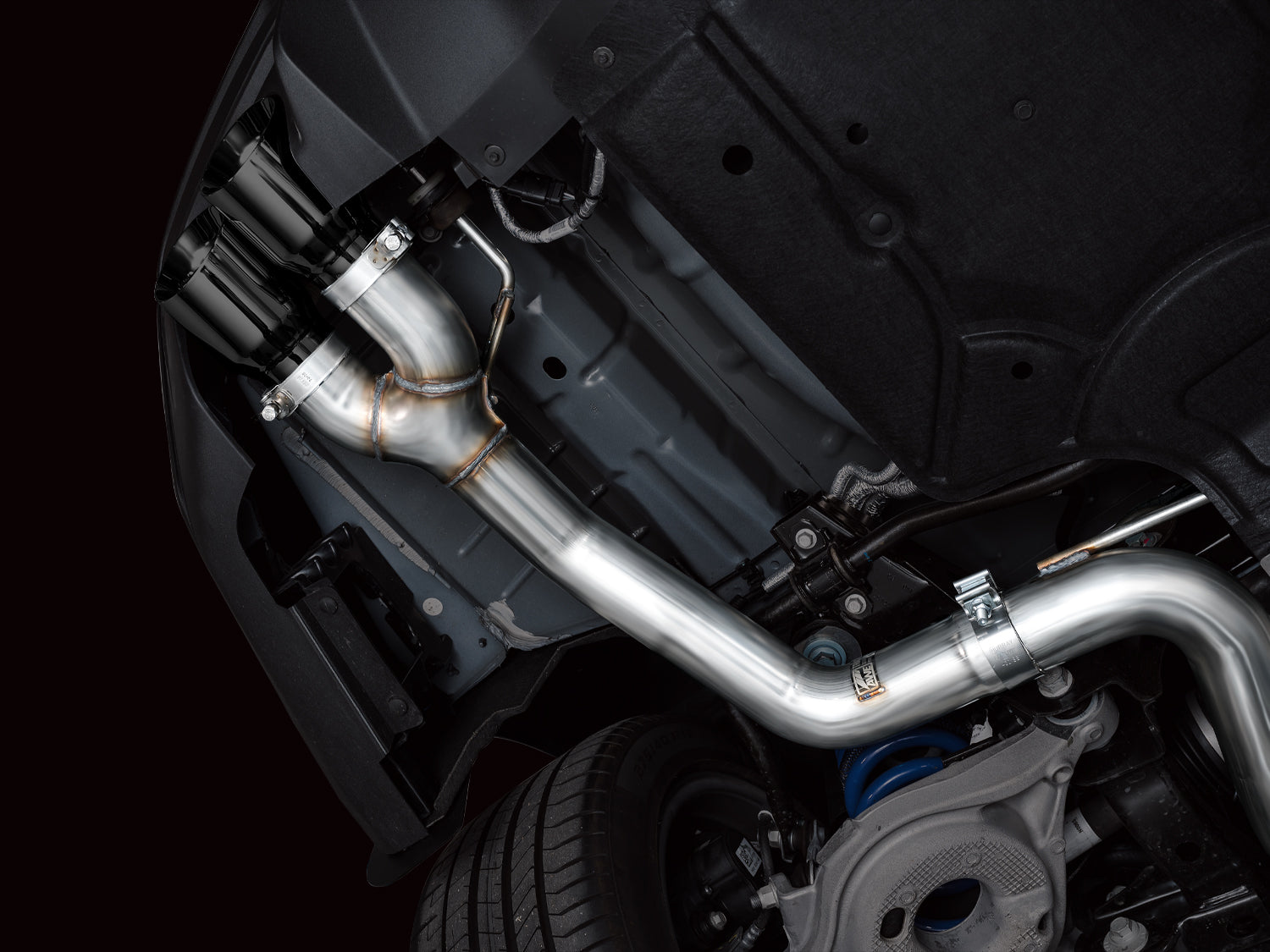 AWE EXHAUST SUITE FOR S650 MUSTANG QUAD TIP GT