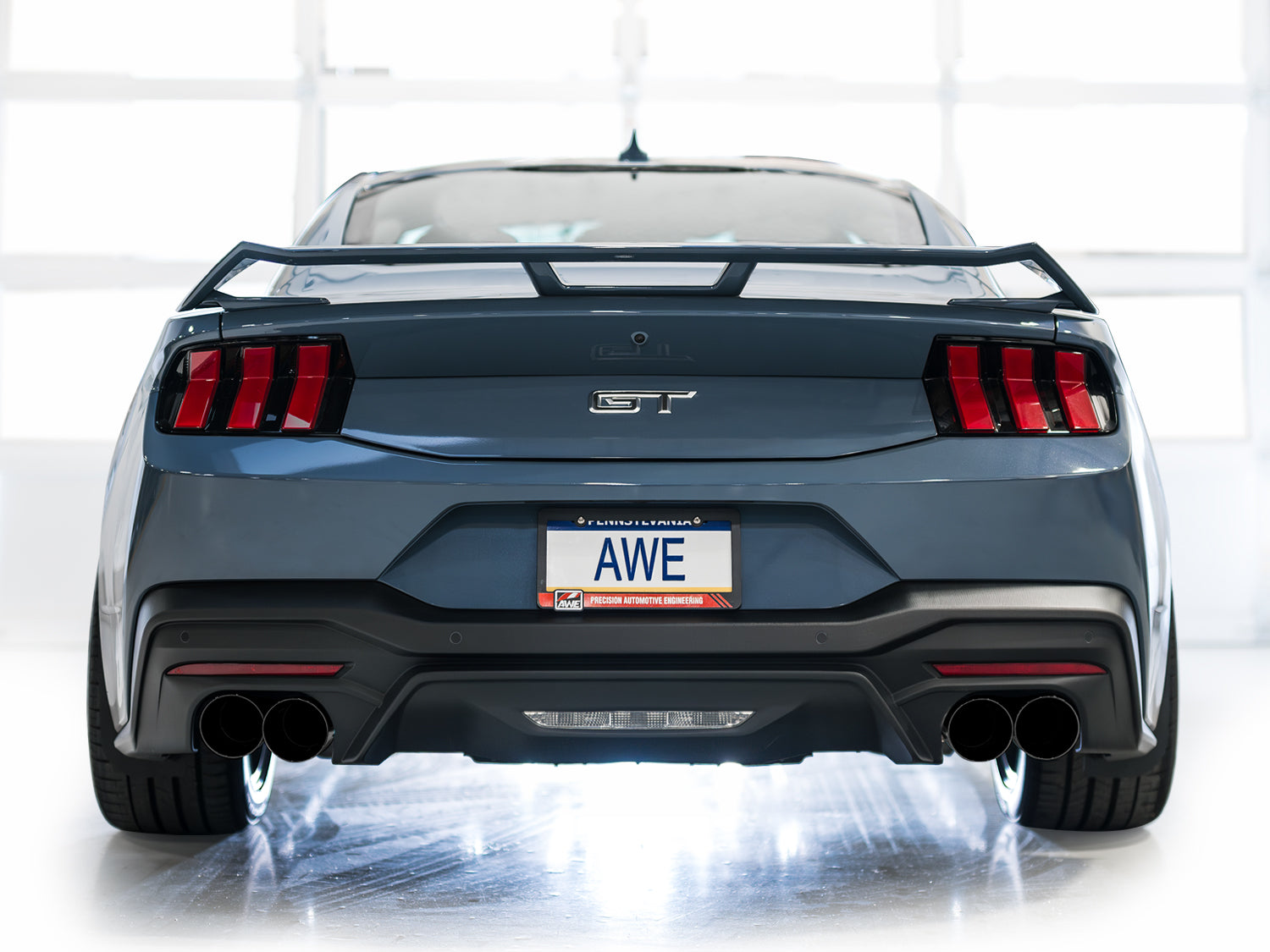 AWE EXHAUST SUITE FOR S650 MUSTANG QUAD TIP GT