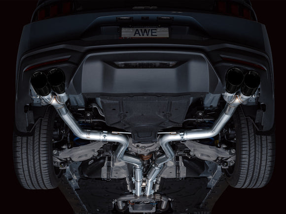 AWE EXHAUST SUITE FOR S650 MUSTANG QUAD TIP GT