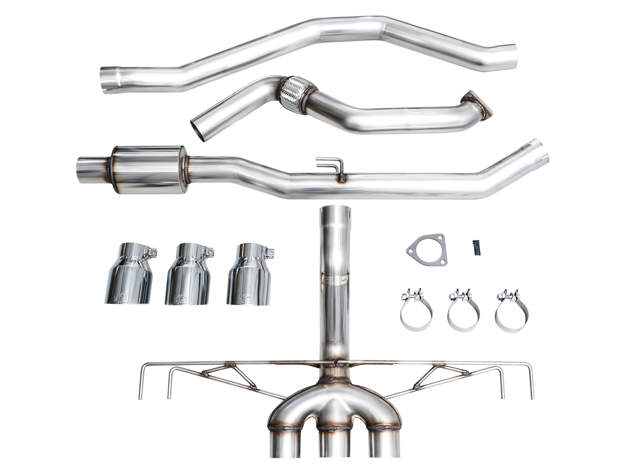 AWE EXHAUST SUITE FOR THE FL5 HONDA CIVIC TYPE-R