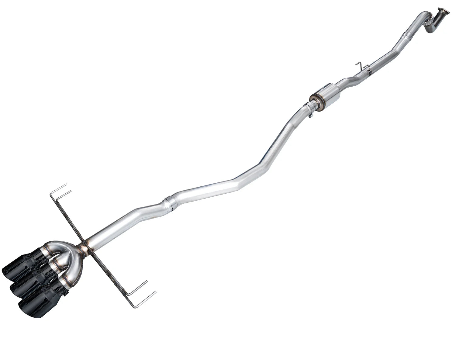 AWE Track Edition Exhaust for DE5 Integra Type-S - Triple Diamond Black Tips