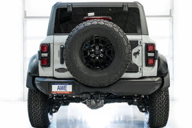 AWE SwitchPath Exhaust for Ford Bronco Raptor - Dual BashGuards - 0