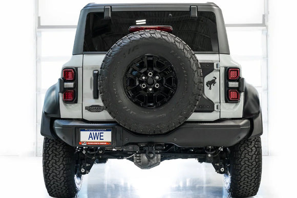 AWE SwitchPath Exhaust for Ford Bronco Raptor - Dual BashGuards