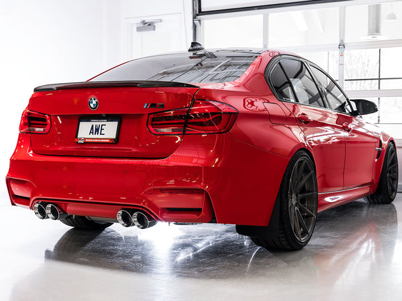 AWE SwitchPath™ Catback Exhaust for BMW F8X M3/M4 - Chrome Silver