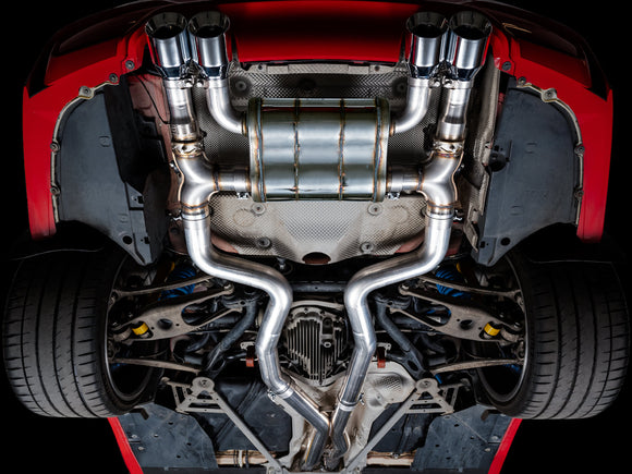 AWE SwitchPath™ Catback Exhaust for BMW F8X M3/M4 - Chrome Silver