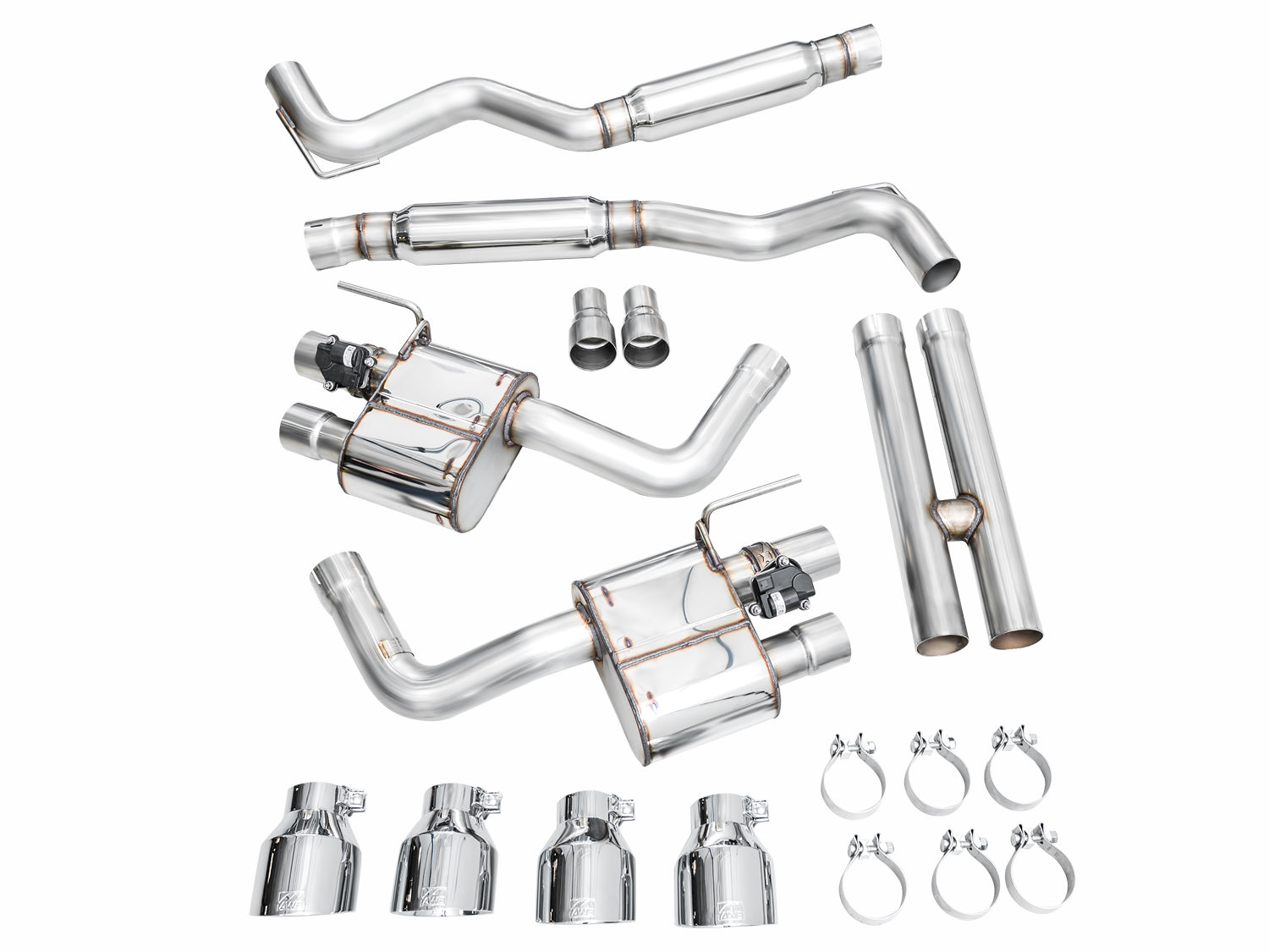 AWE EXHAUST SUITE FOR S650 MUSTANG DARK HORSE