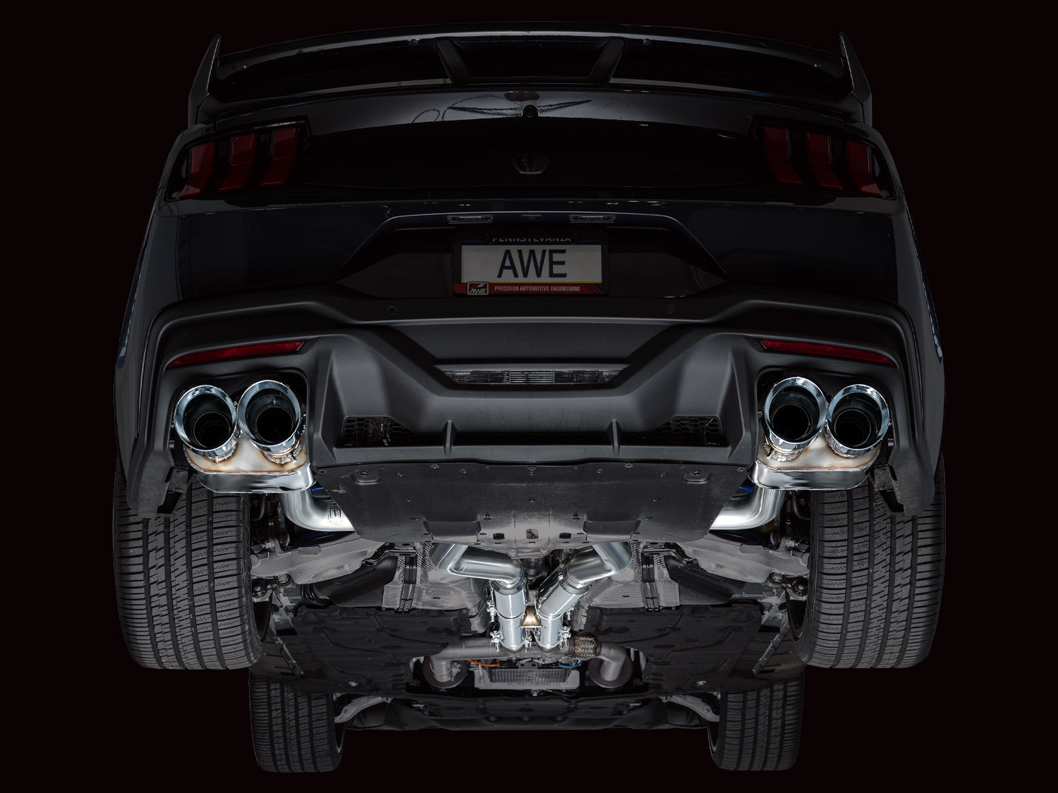 AWE EXHAUST SUITE FOR S650 MUSTANG DARK HORSE