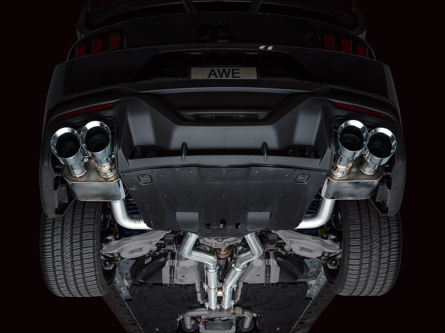 AWE EXHAUST SUITE FOR S650 MUSTANG DARK HORSE