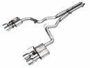 AWE EXHAUST SUITE FOR S650 MUSTANG QUAD TIP GT-1