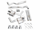 AWE EXHAUST SUITE FOR S650 MUSTANG QUAD TIP GT-19