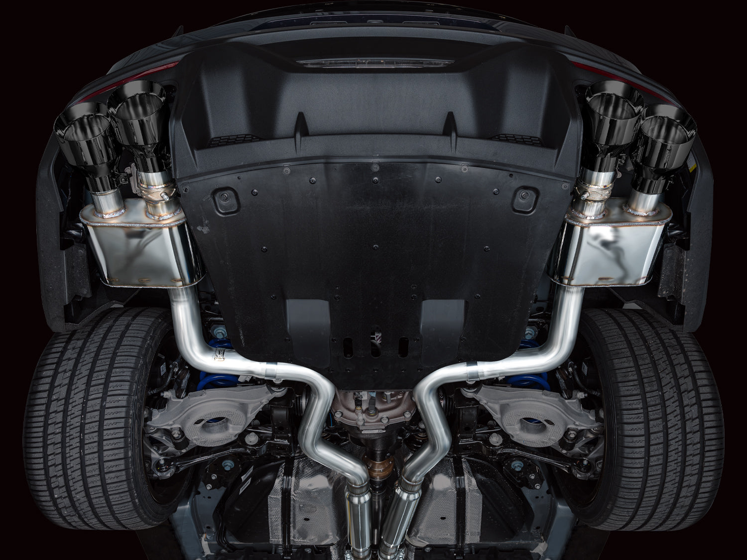 AWE EXHAUST SUITE FOR S650 MUSTANG DARK HORSE